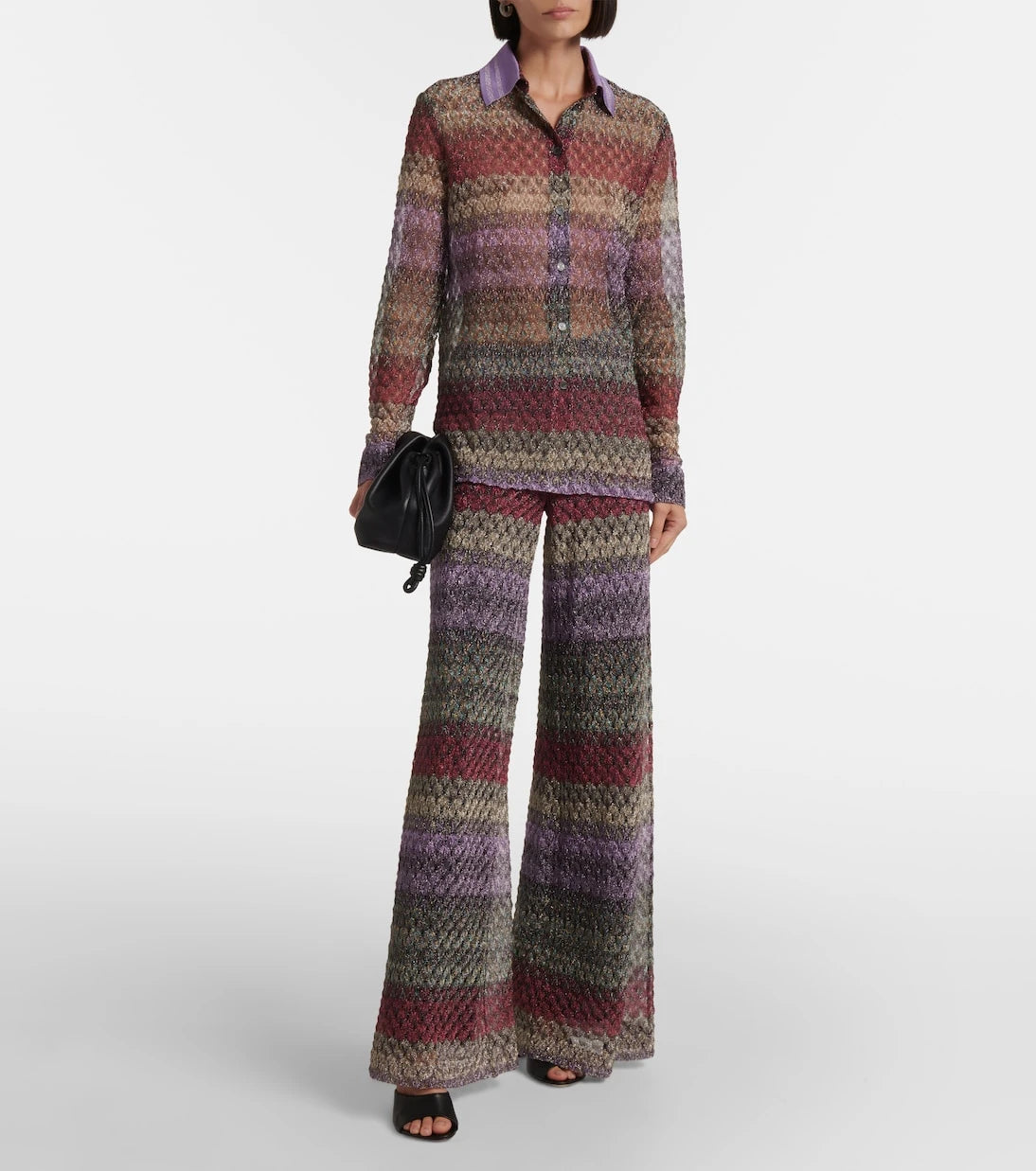 Missoni - قميص مقلم باللاميه