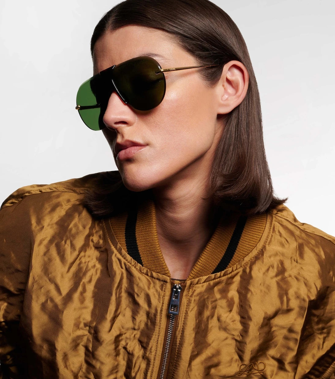 Loewe - Slim aviator sunglasses
