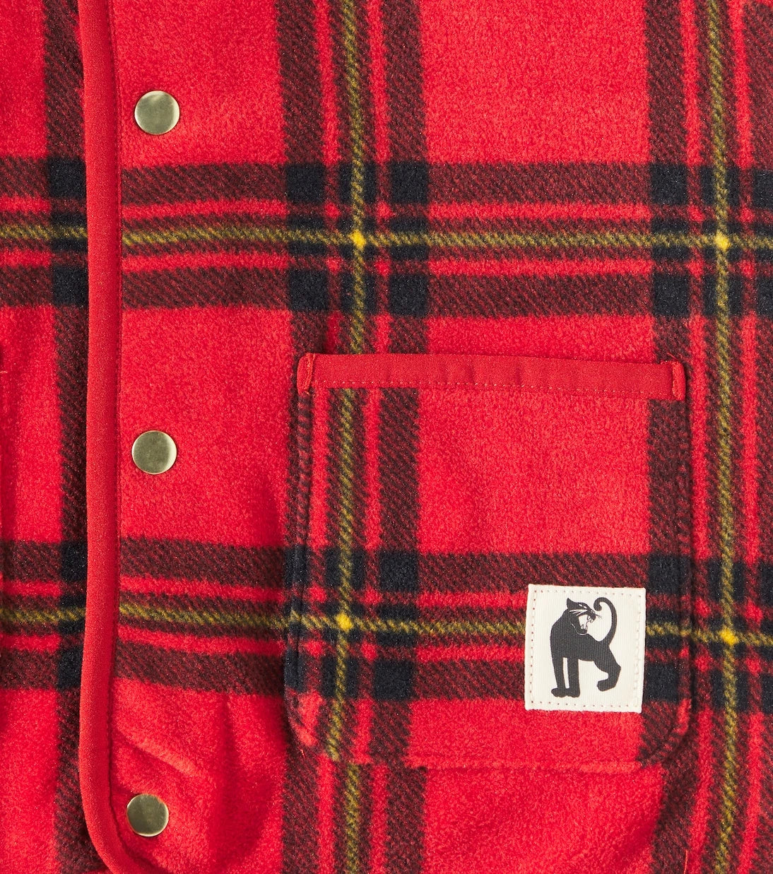 Mini Rodini - Checked fleece vest