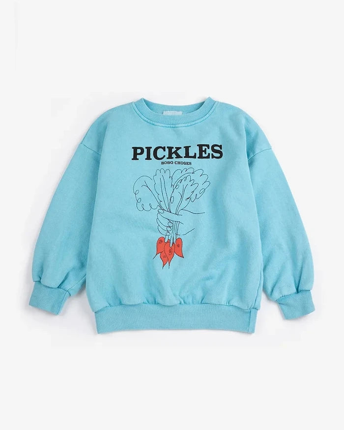 Bobo Choses Bunch Of Vegetables Çocuk Pamuklu Sweatshirt