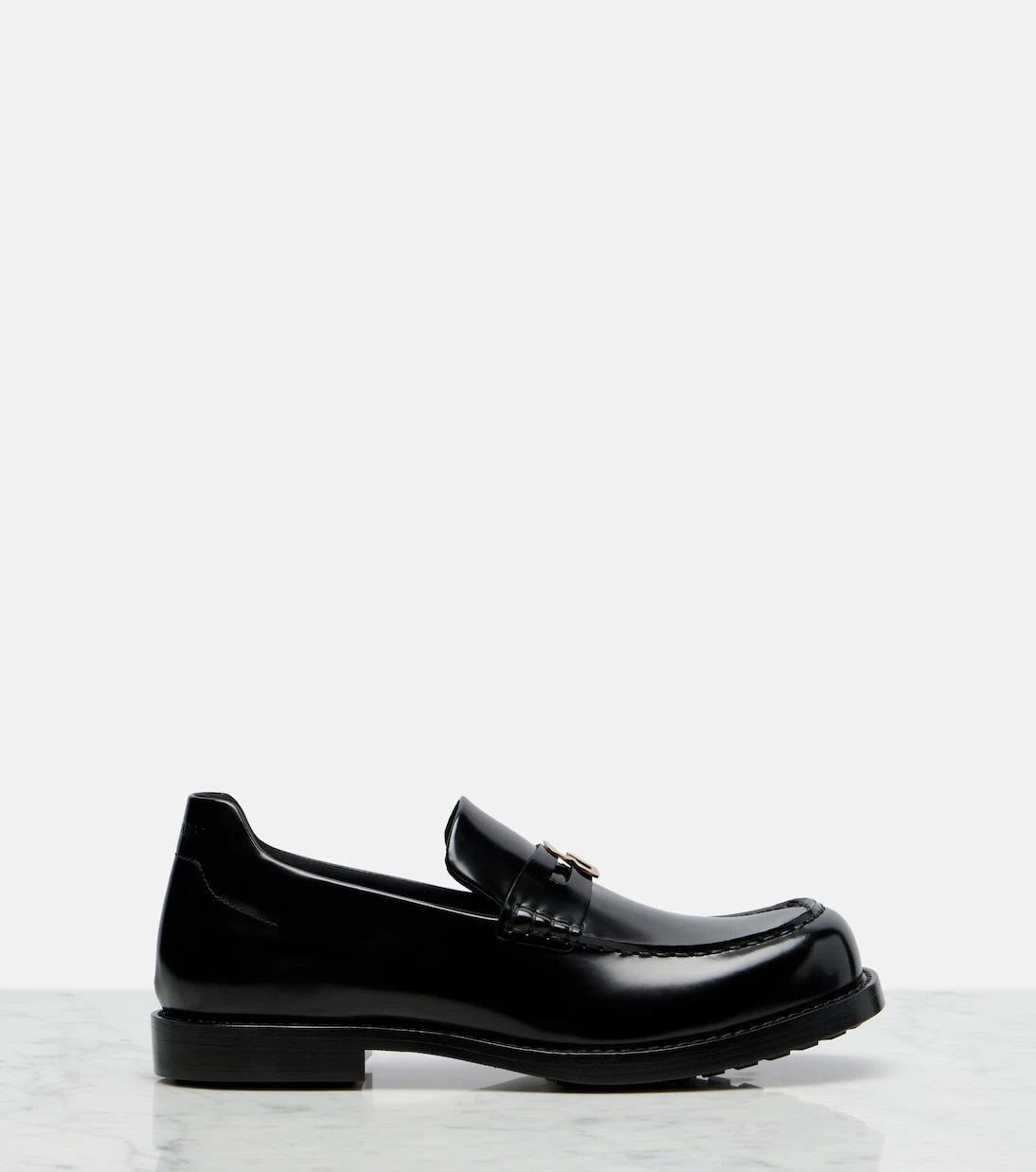 Balenciaga - Comfy leather penny loafers