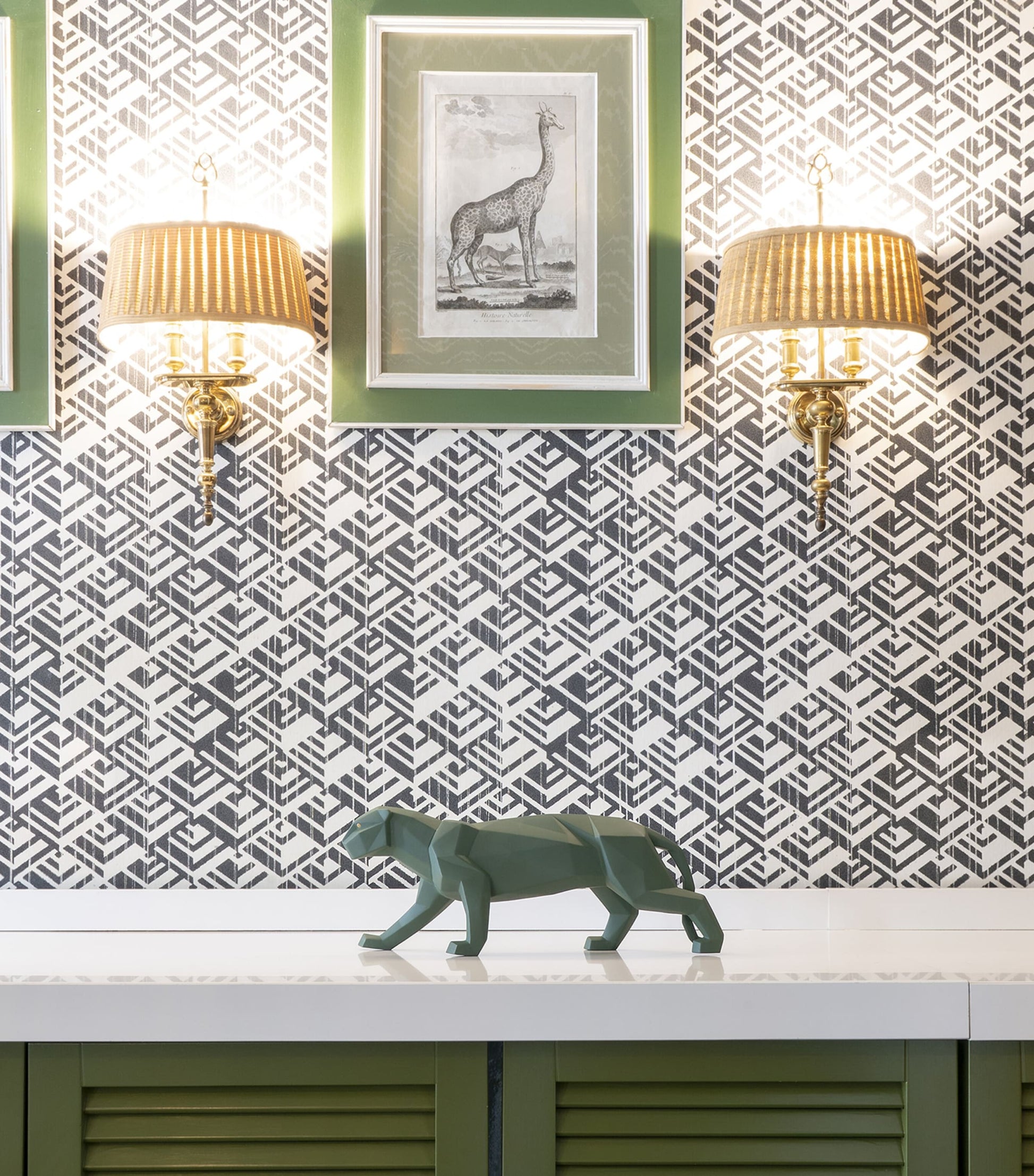 Lladró Panther Figurine