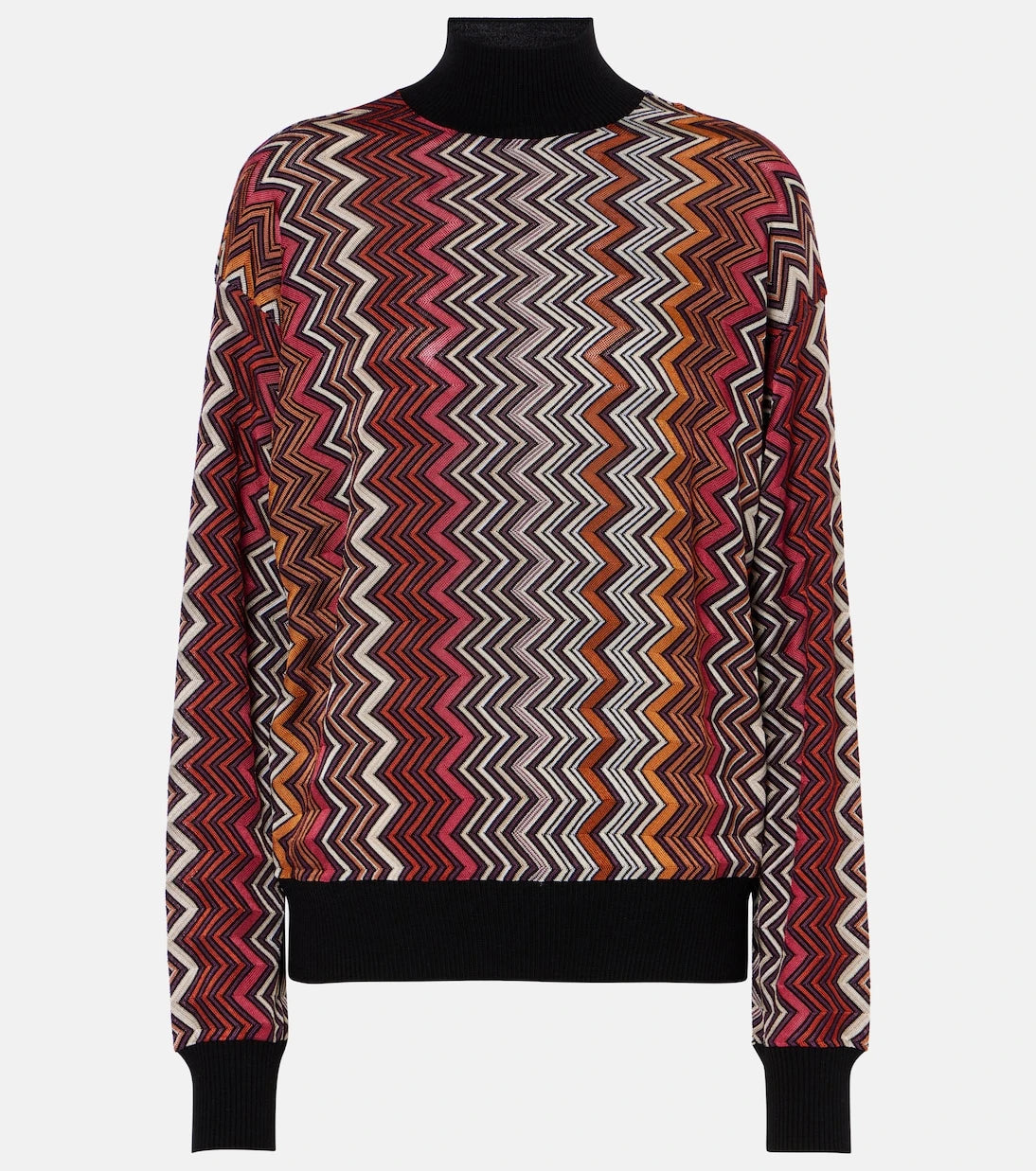 Missoni - Zigzag turtleneck sweater
