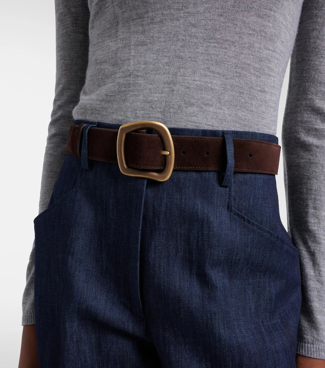 Gabriela Hearst - Simone suede belt