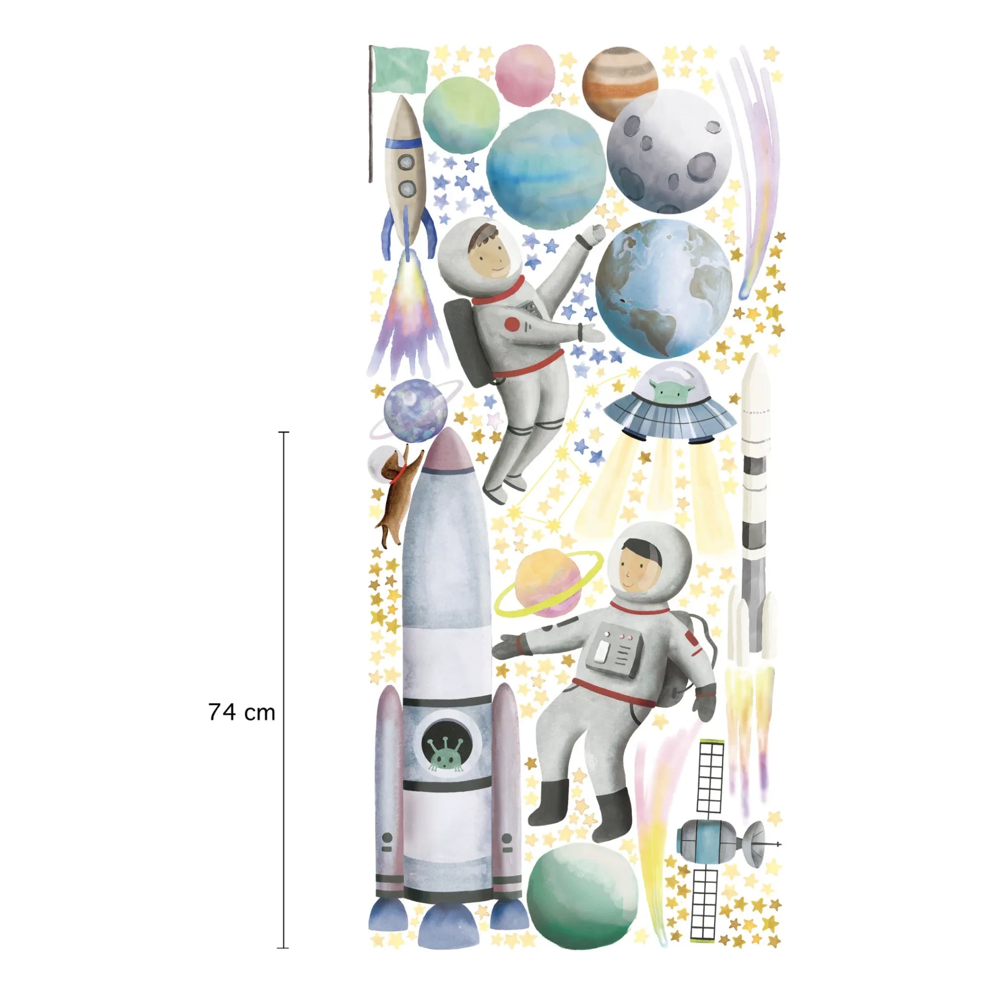 MIMI'lou - Giant sticker Space