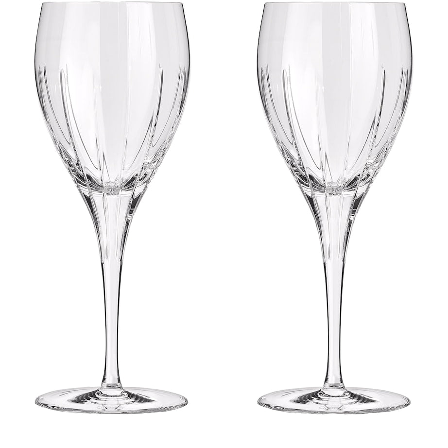 Set of 2 Iriana Crystal White Wine Glasses (170ml)