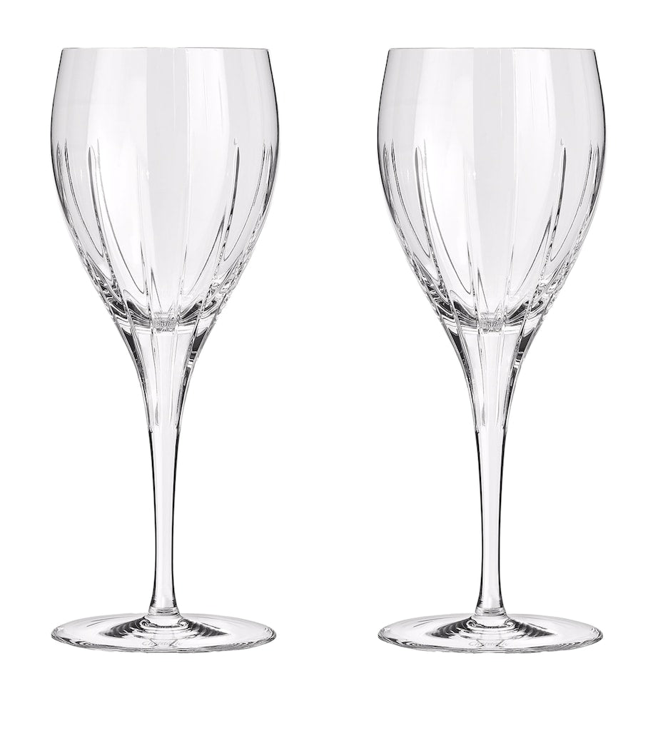 Set of 2 Iriana Crystal White Wine Glasses (170ml)