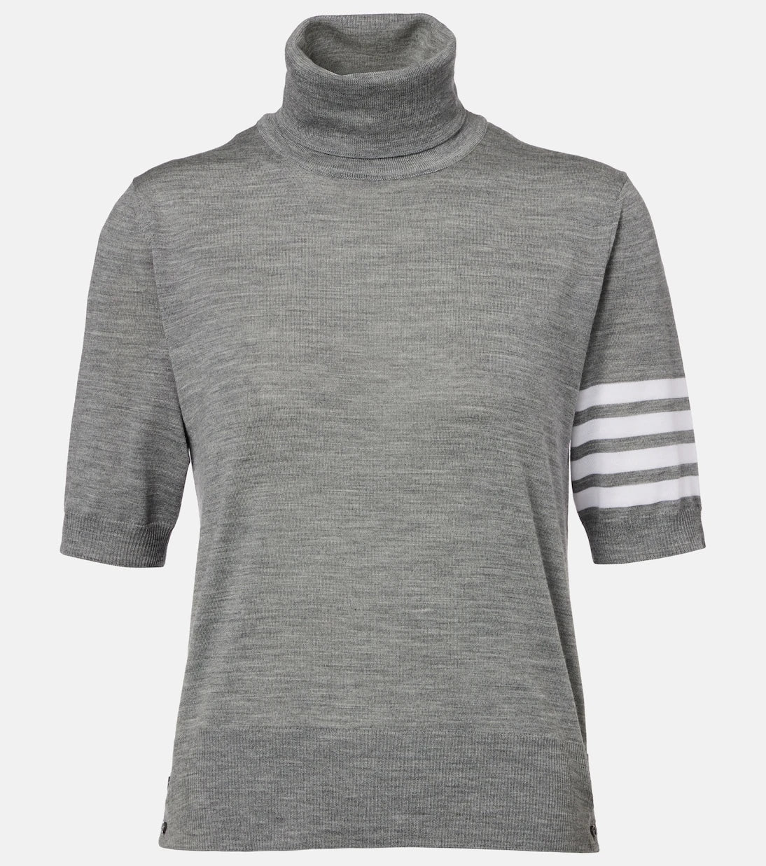 Thom Browne - 4-Bar wool turtleneck sweater
