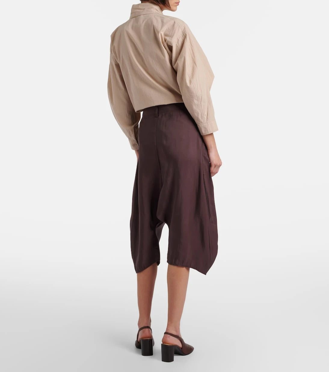 Lemaire - Oversized Bermuda shorts
