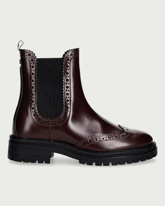 Barbour kadın deri Chelsea bot Fawne