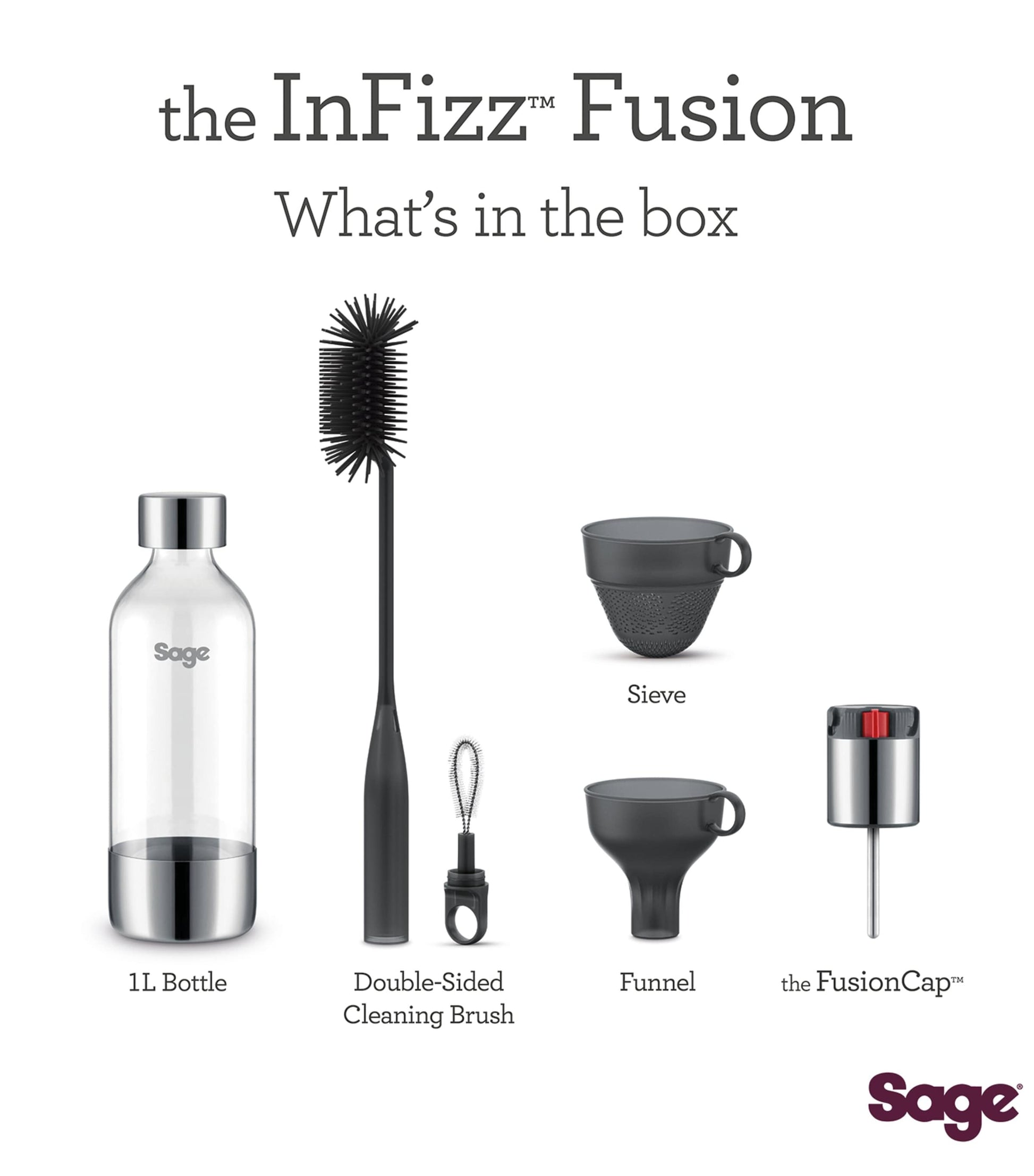 Sage InFizz Fusion Sparkling Drink Maker