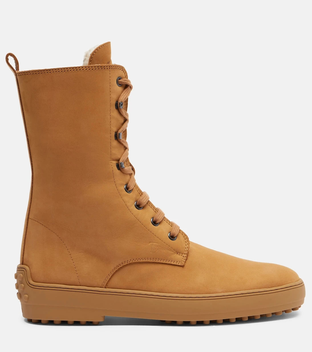 Tod's - Winter Gommino leather lace-up boots