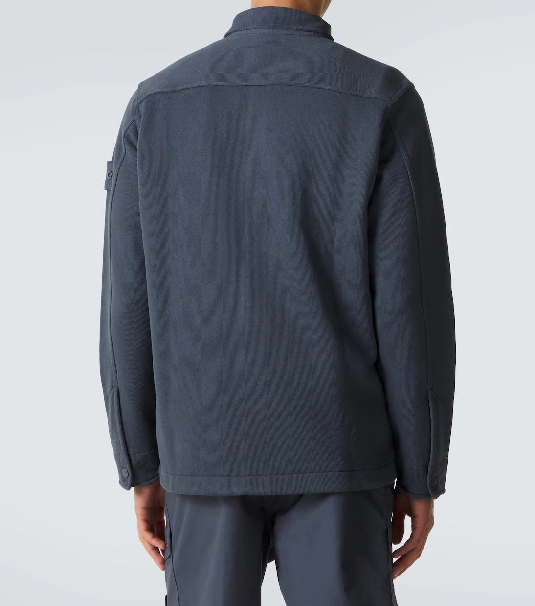 Stone Island - قميص من القطن والصوف