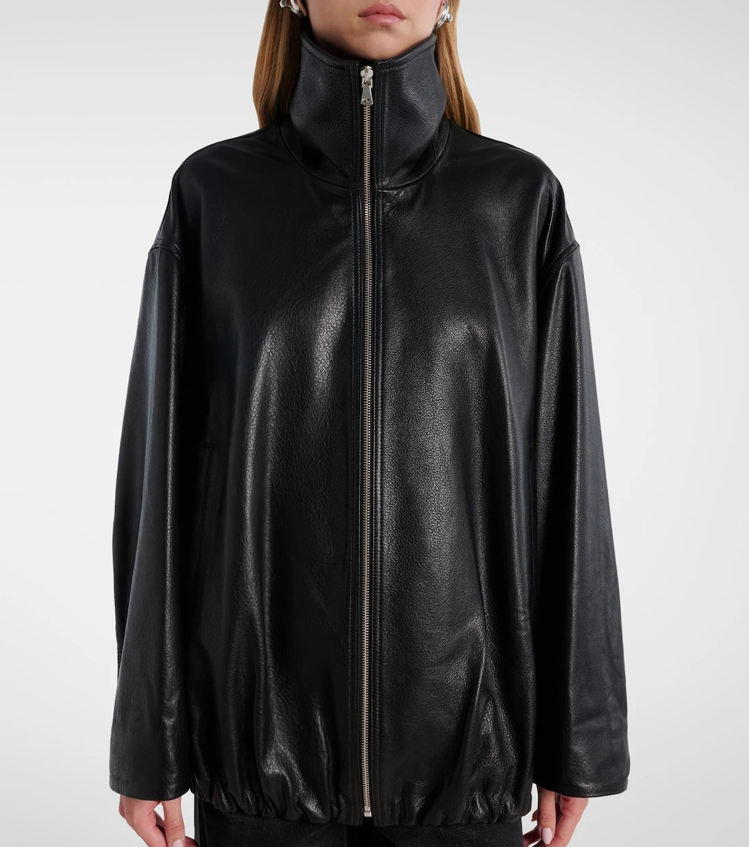 Nour Hammour - Elisse leather jacket