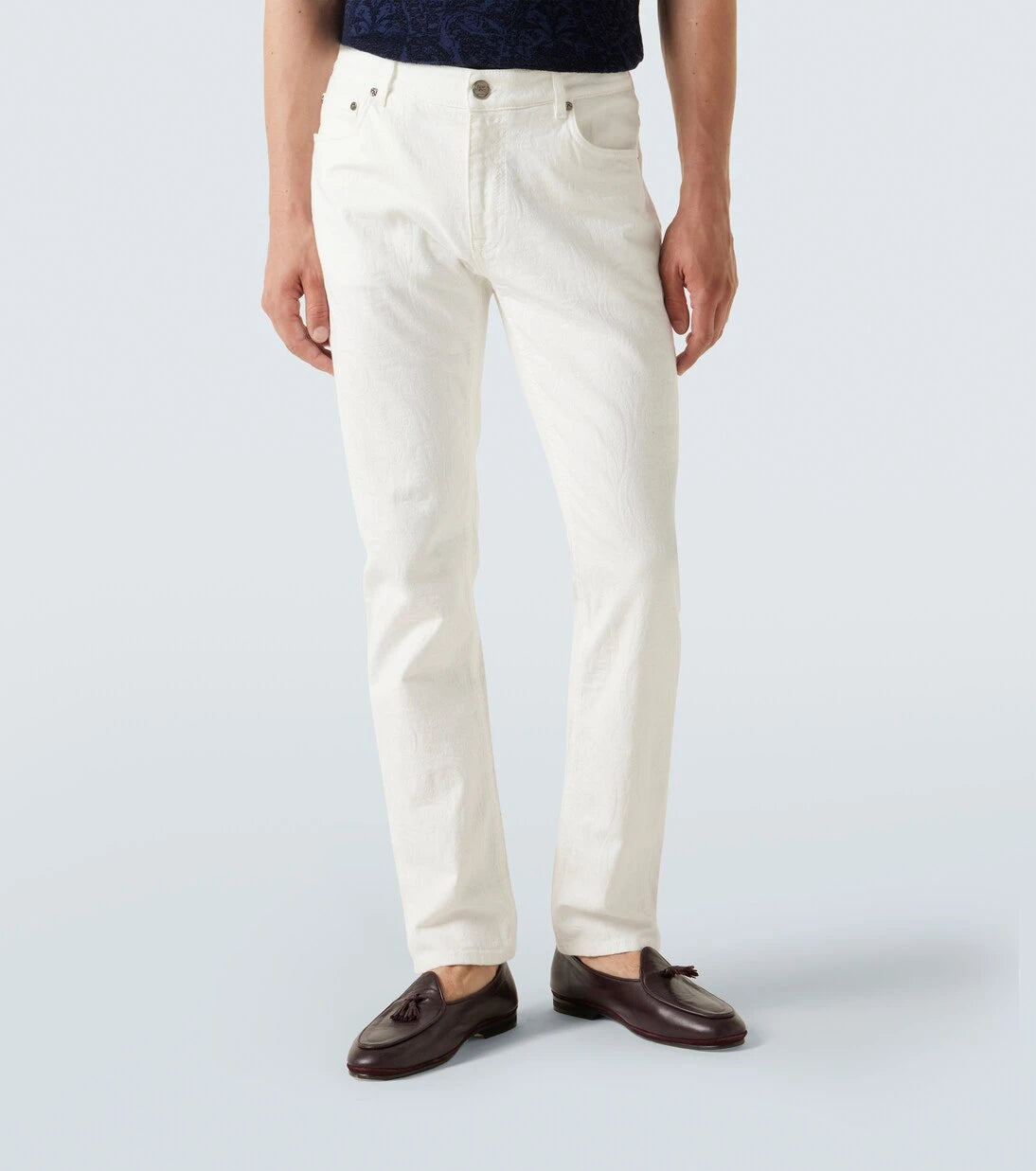Etro - Pegaso low-rise straight jeans