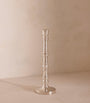 Soho Home Medium Silver-Plated Stiden Candlestick (27cm)