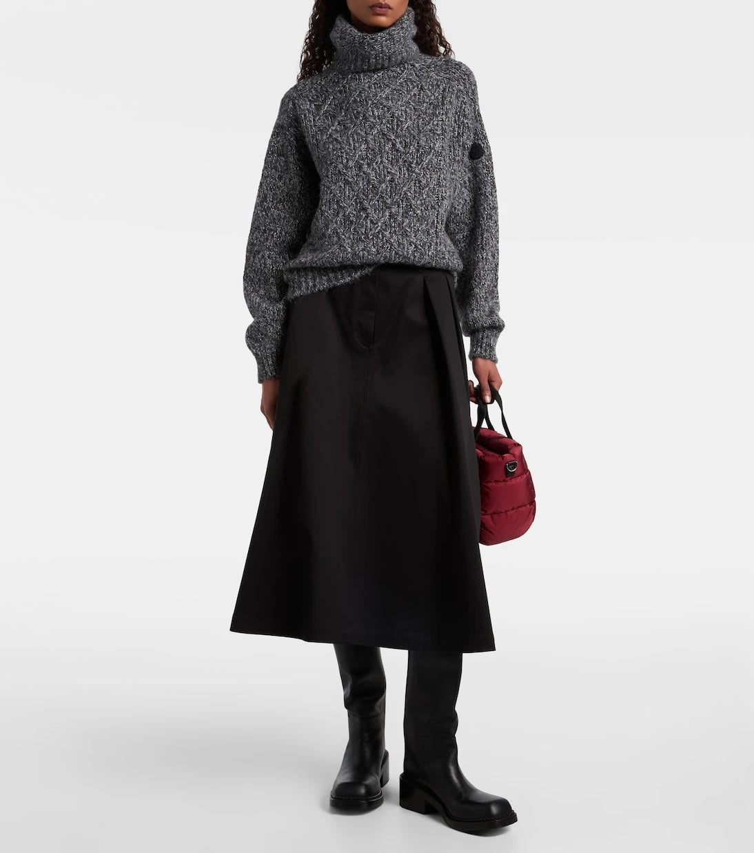 Moncler - Alpaca-blend turtleneck sweater