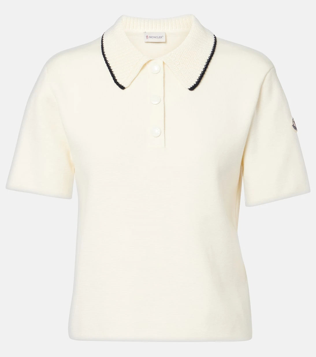 Moncler - Logo cotton polo shirt