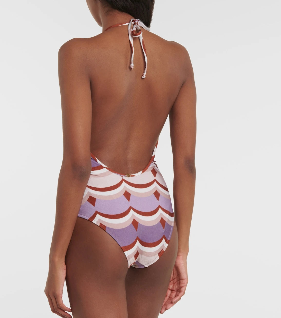 Adriana Degreas - Vintage Waves printed swimsuit