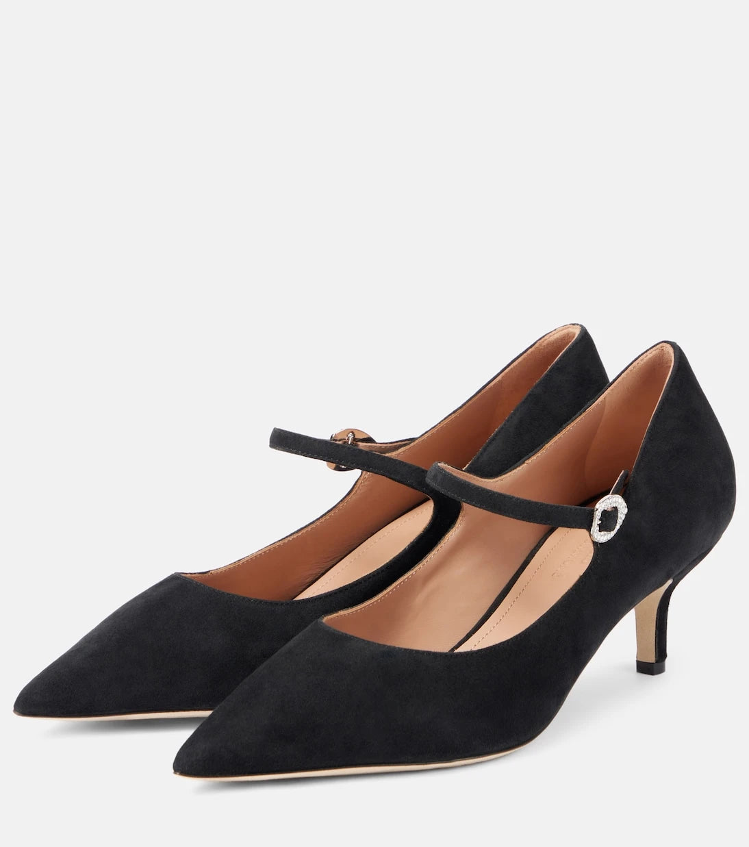 Malone Souliers - x Tabitha Simmons Kate 45 suede pumps