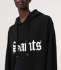 Black Cotton Saint Etie Hoodie