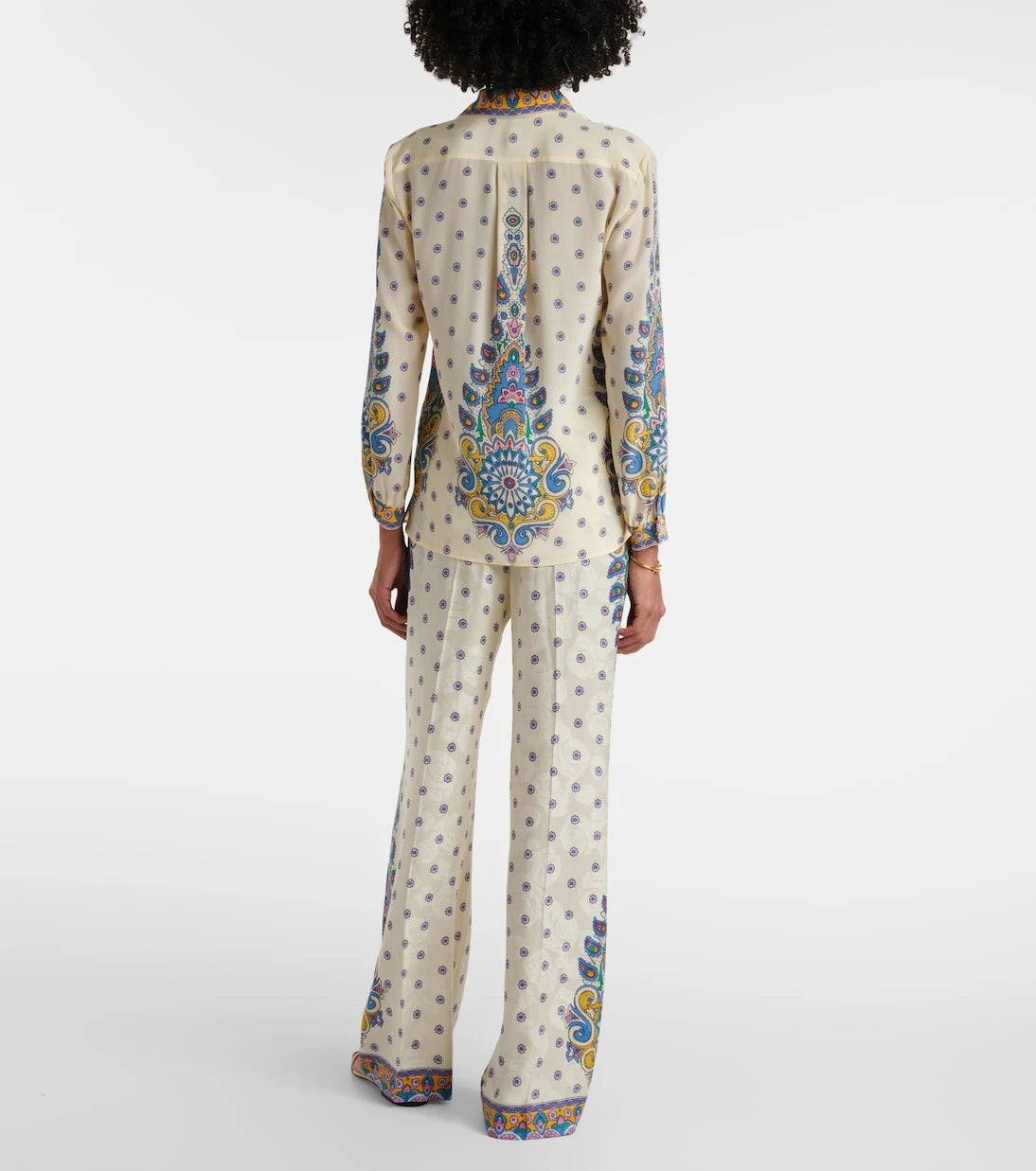 Etro - Printed silk shirt