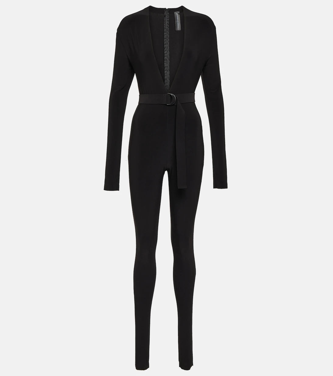 Norma Kamali - Stirrup jersey catsuit