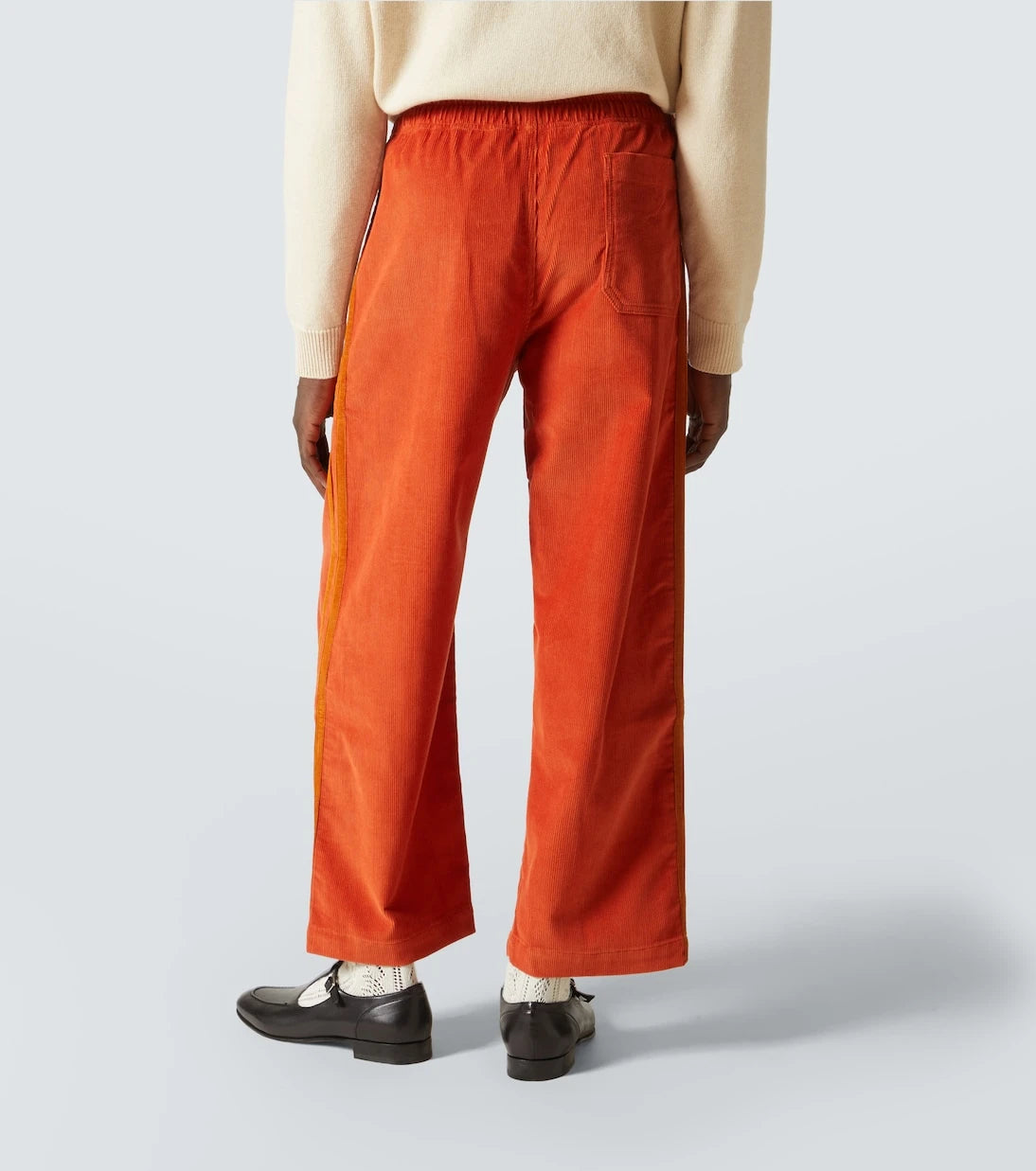 Bode - Cotton corduroy straight pants