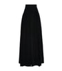 Velvet Maxi Skirt BLACK