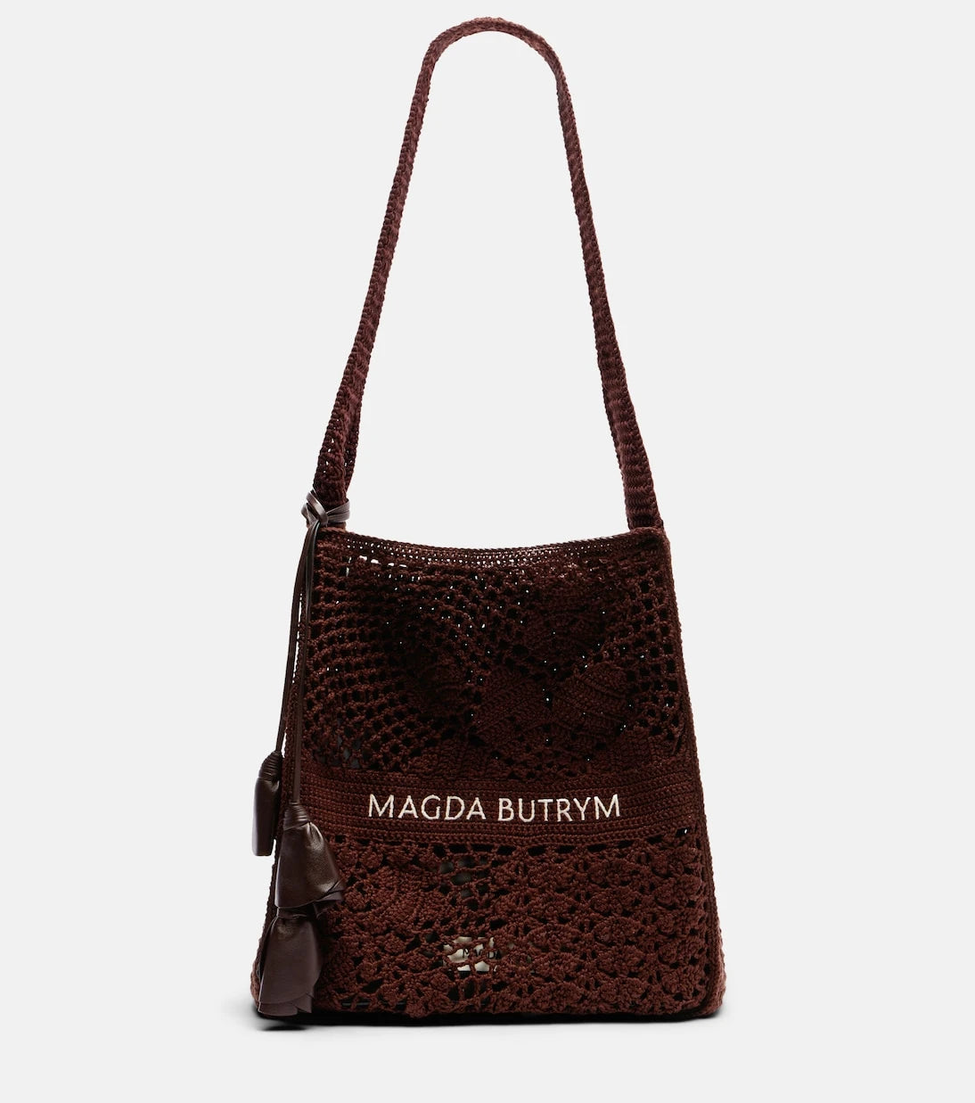 Magda Butrym - Medium crochet tote bag