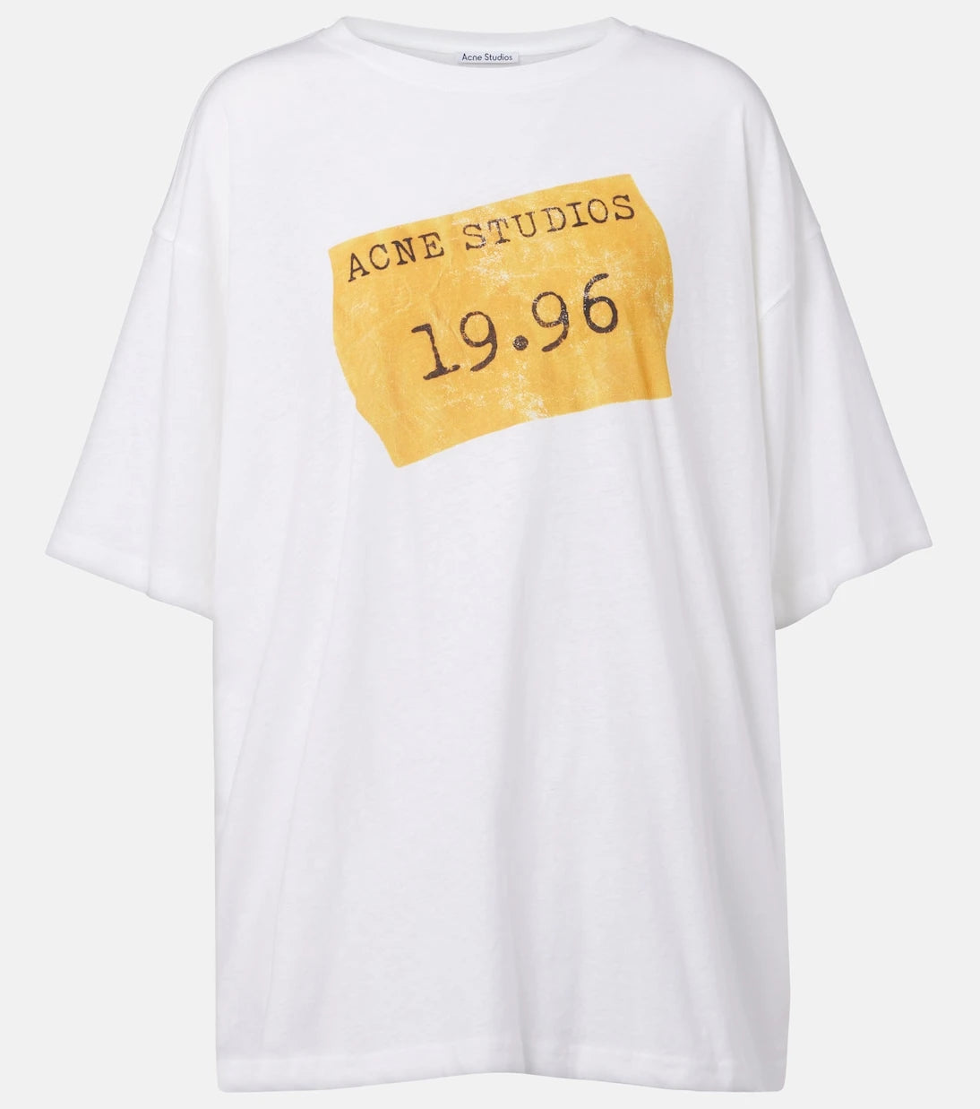 Acne Studios - Logo cotton-blend jersey T-shirt