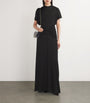 Victoria Beckham Gathered-Waist Maxi Dress