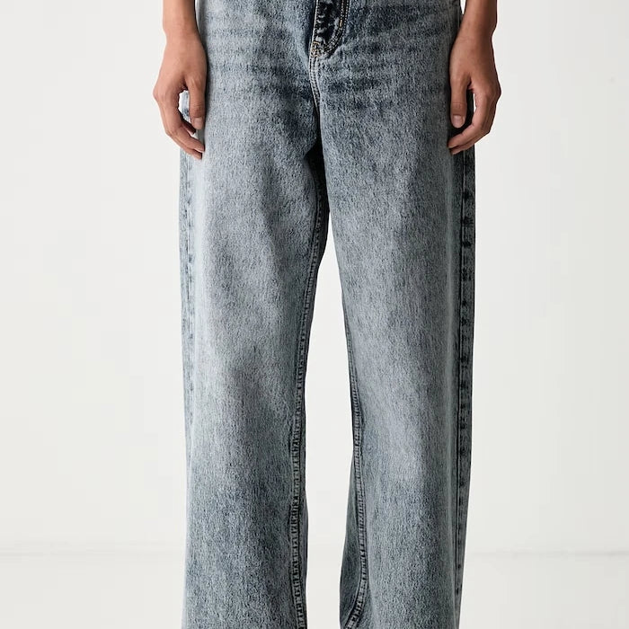 HUGO Blue relaxed fit kadın Leni_S_B kot pantolon