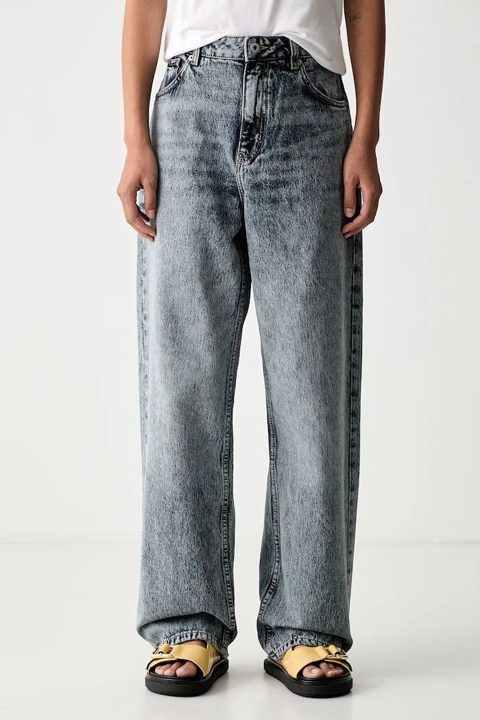HUGO Blue relaxed fit kadın Leni_S_B kot pantolon