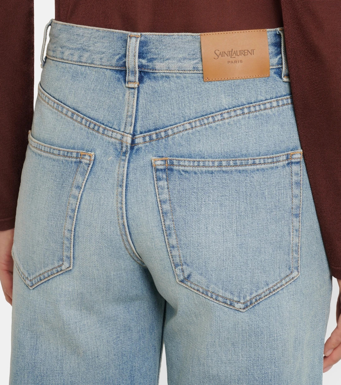 Saint Laurent - Neo '90s wide-leg jeans