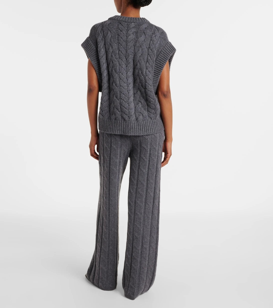 Lisa Yang - Hayley cable-knit cashmere sweater vest