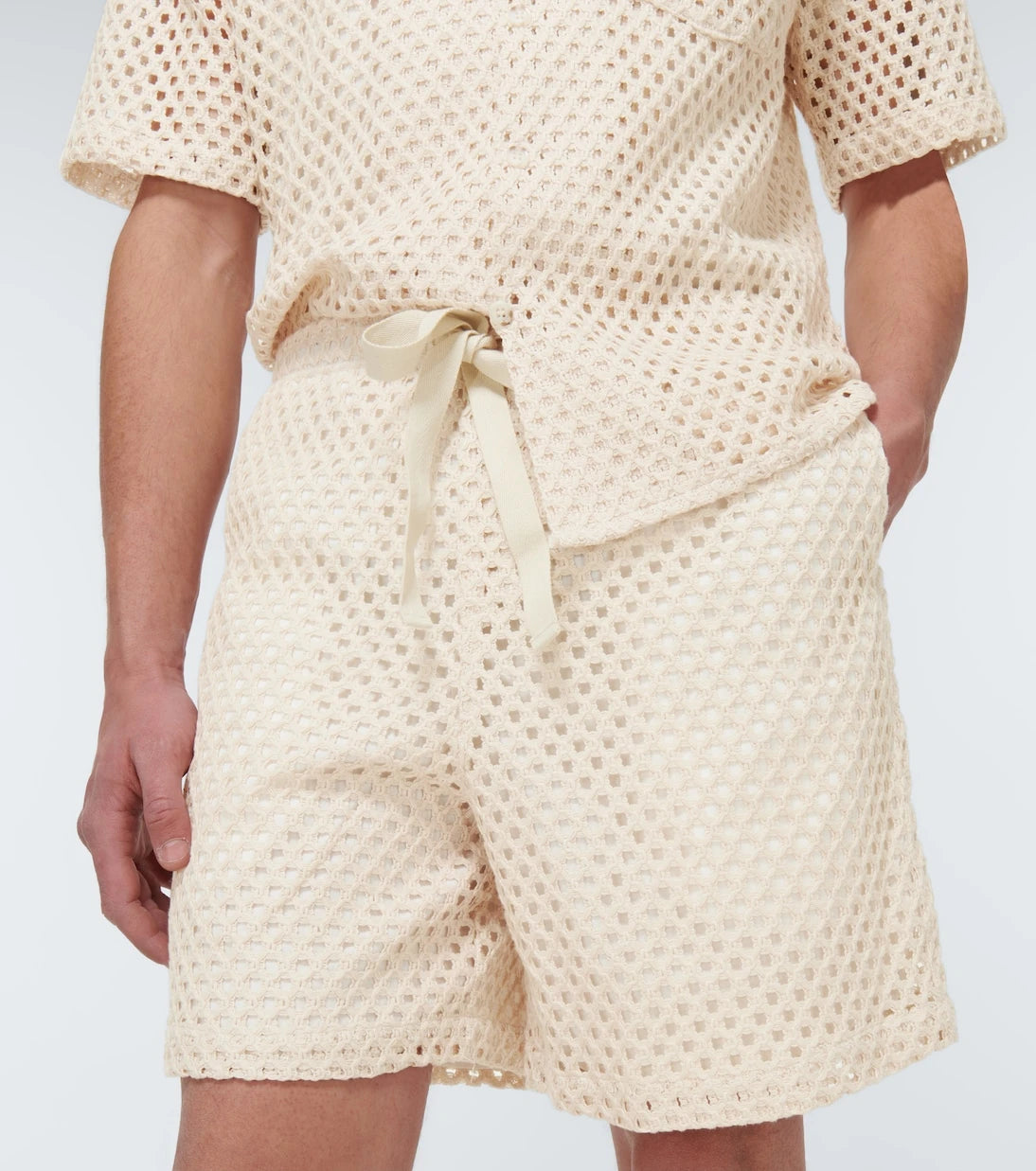 Commas - Cotton-blend shorts