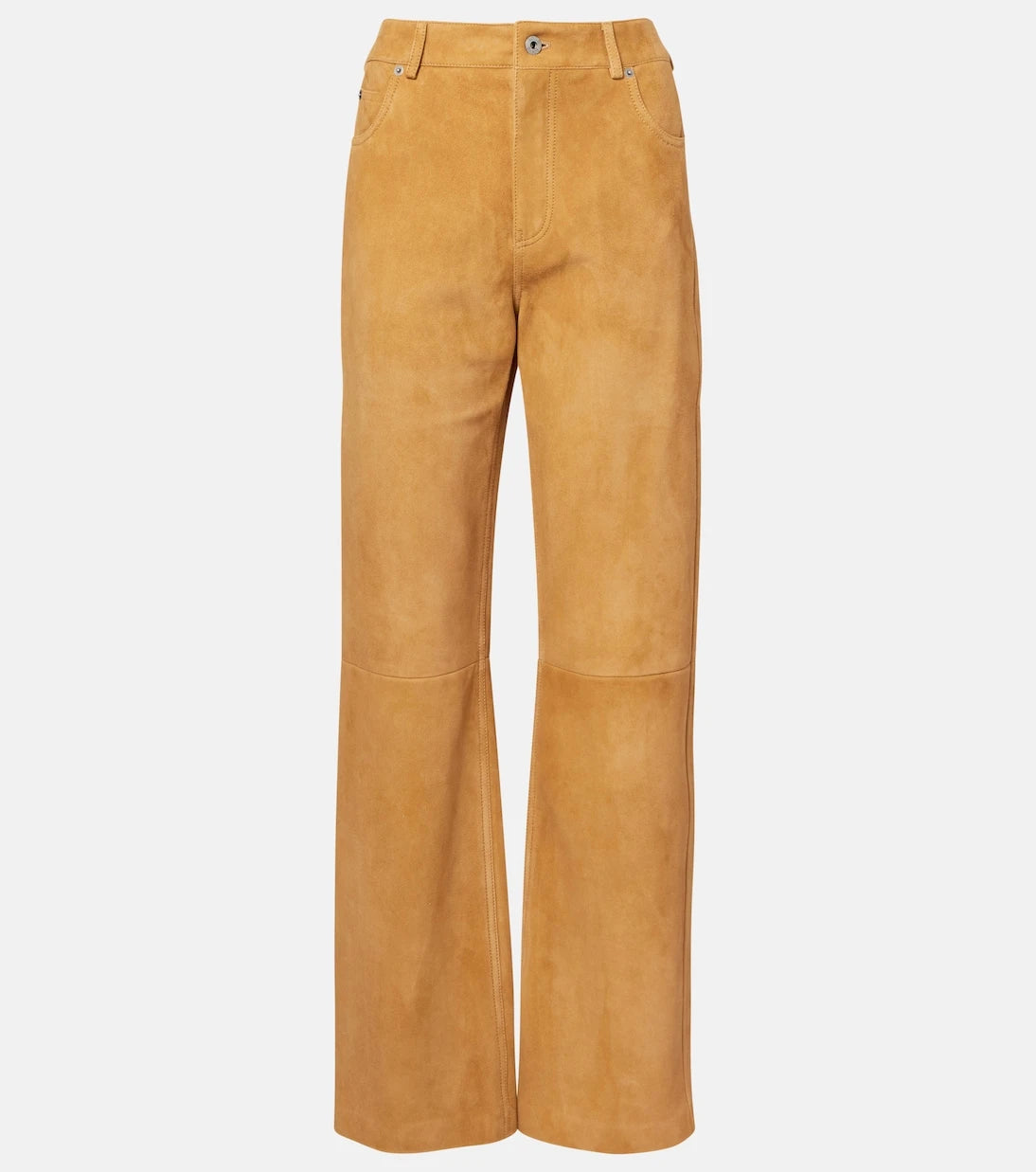 Loewe - Suede straight pants