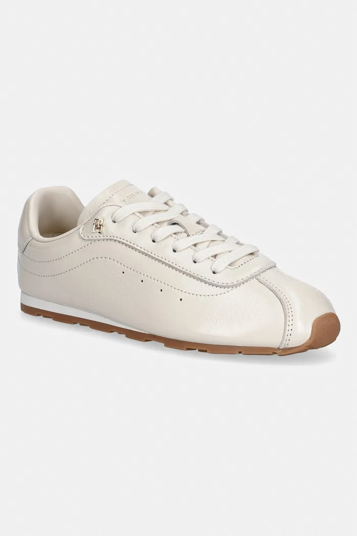 Tommy Hilfiger BELLA SNEAKER LEATHER маратонки дамски от кожа