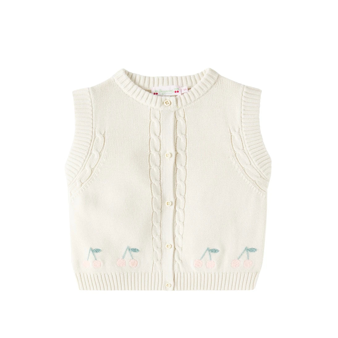 Bonpoint - Erini embroidered cotton vest