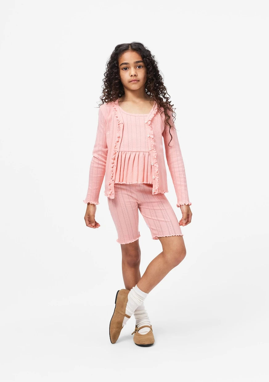 Molo - Ramsi pointelle cotton blouse