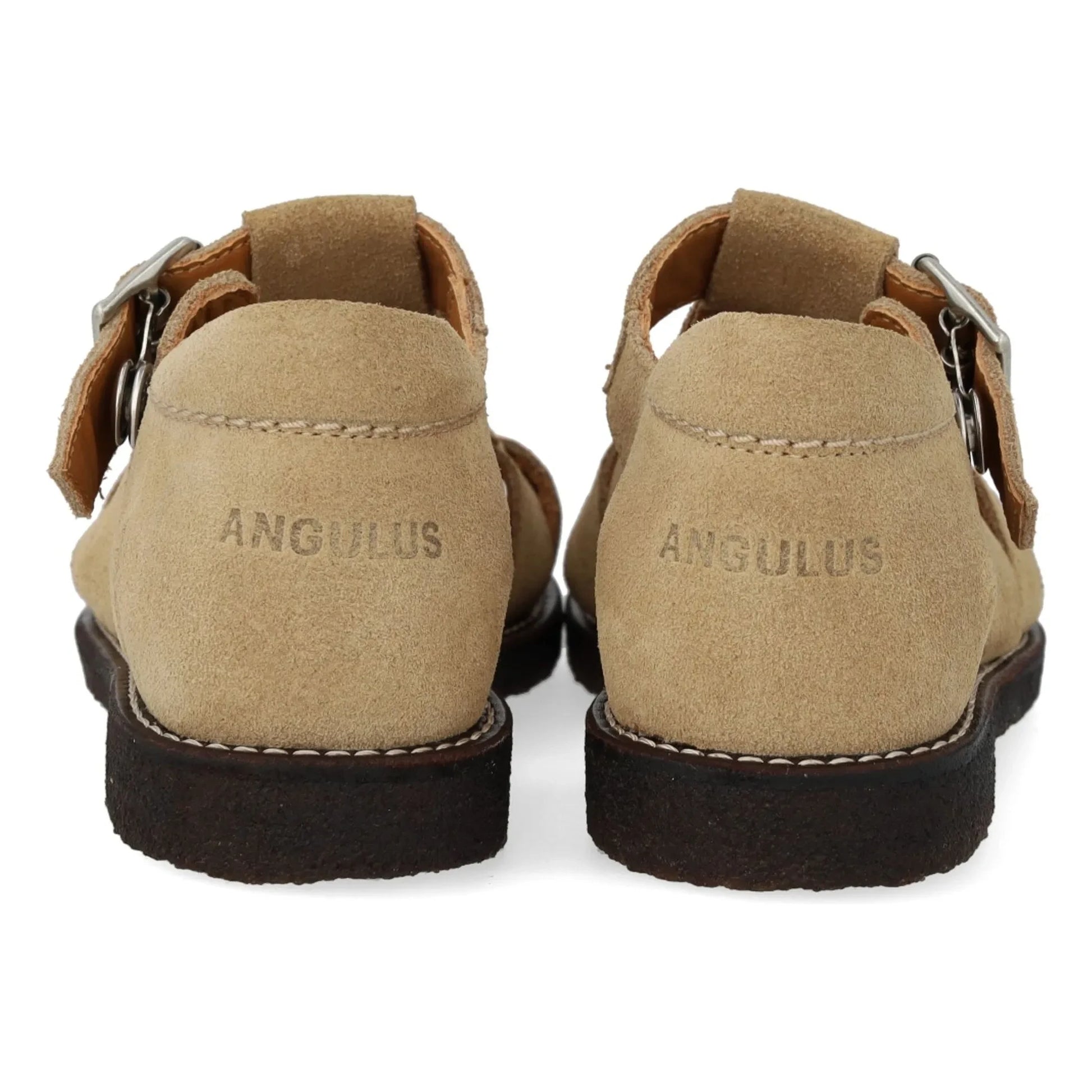 Angulus - Pêcheur Suede Sandals | Sand
