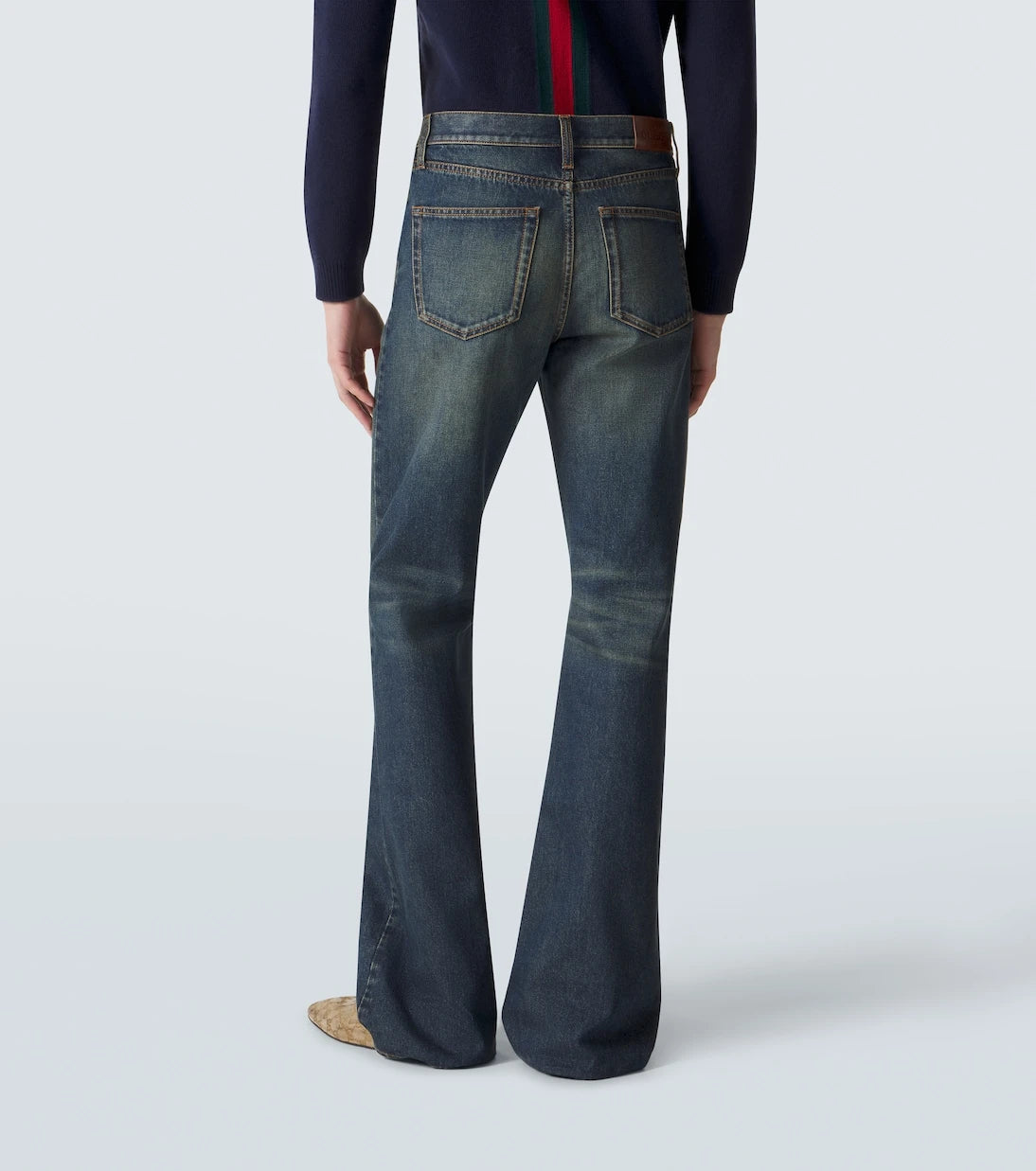 Gucci - Horsebit flared jeans