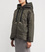 Max Mara Green The Cube Hooded Puffer Jacket