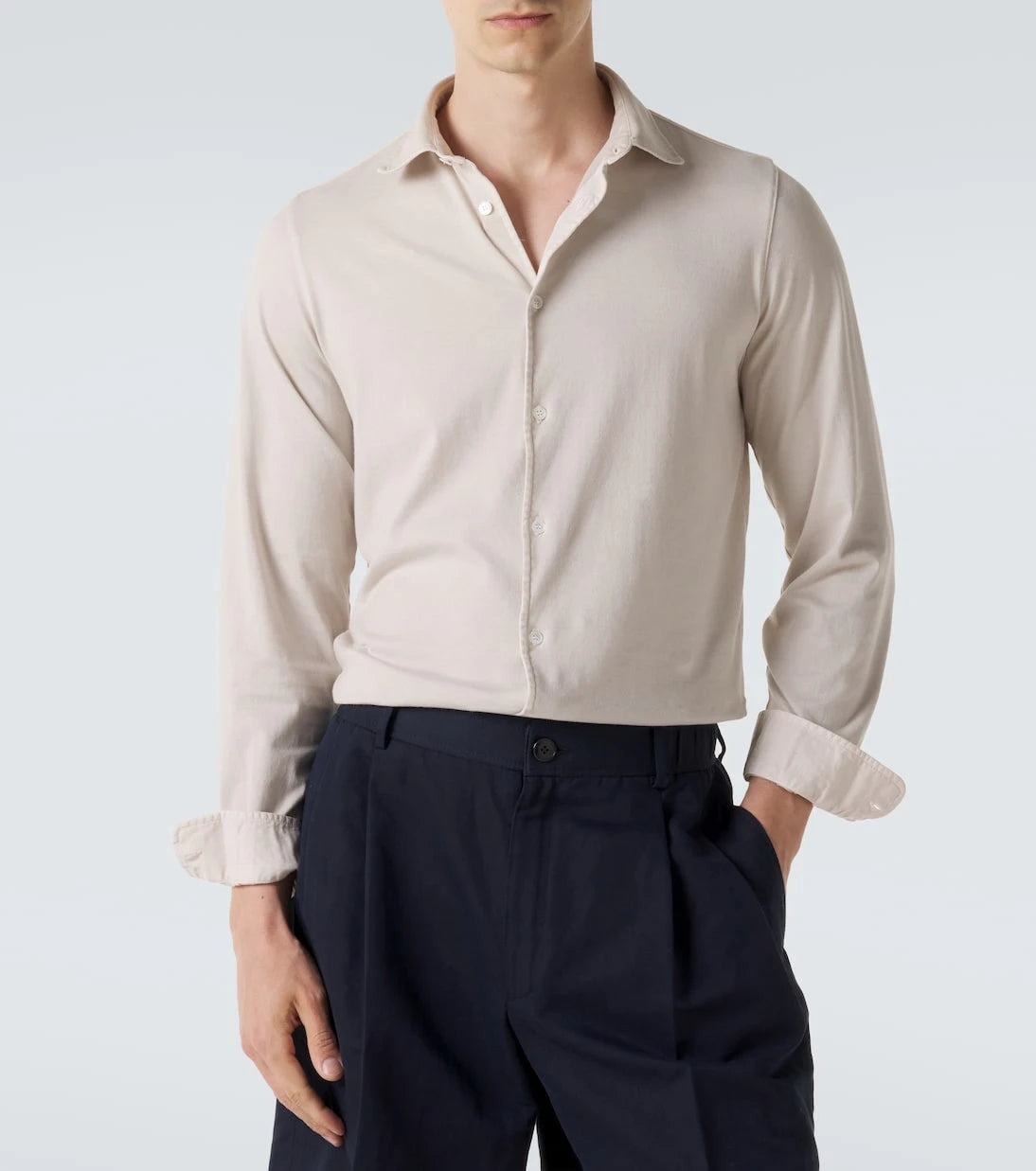Fedeli - Cotton jersey shirt