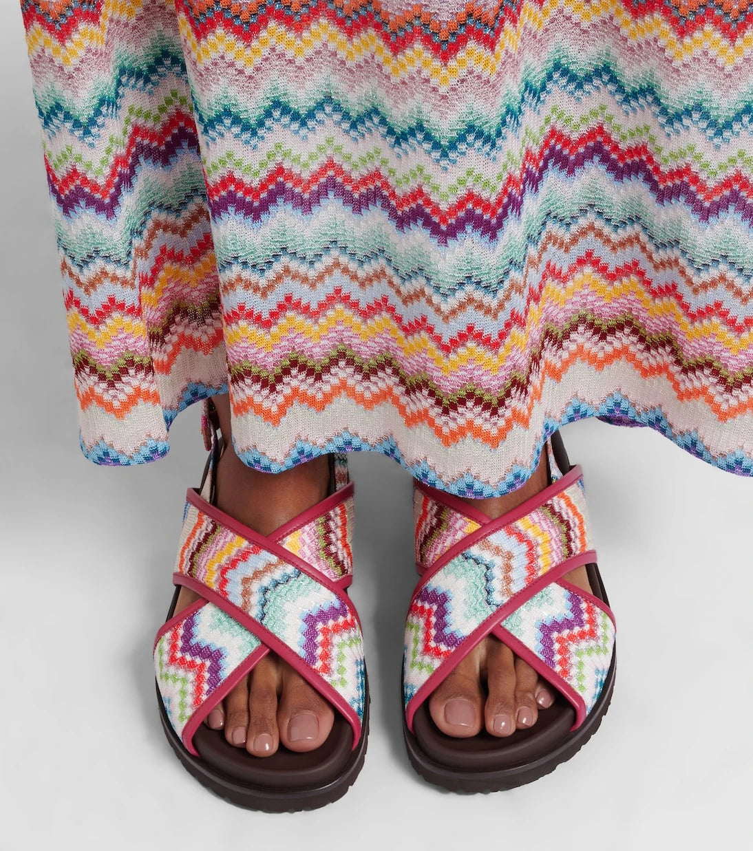 Missoni - صندل ألان زيجزاج