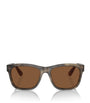 Brunello Cucinelli Brown Titanium Sunglasses