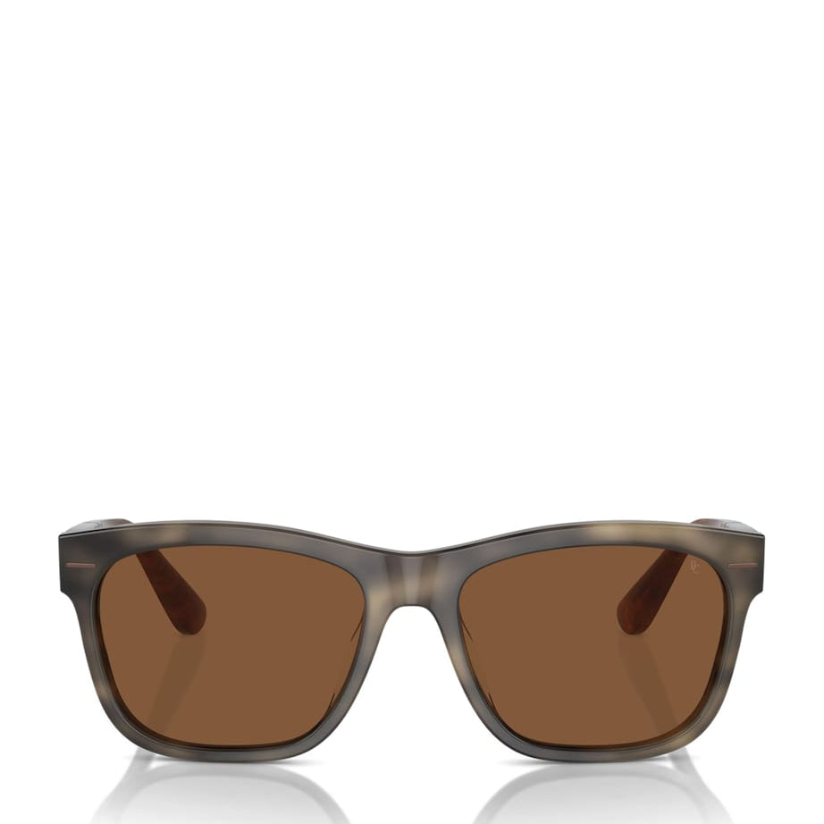 Brunello Cucinelli Brown Titanium Sunglasses