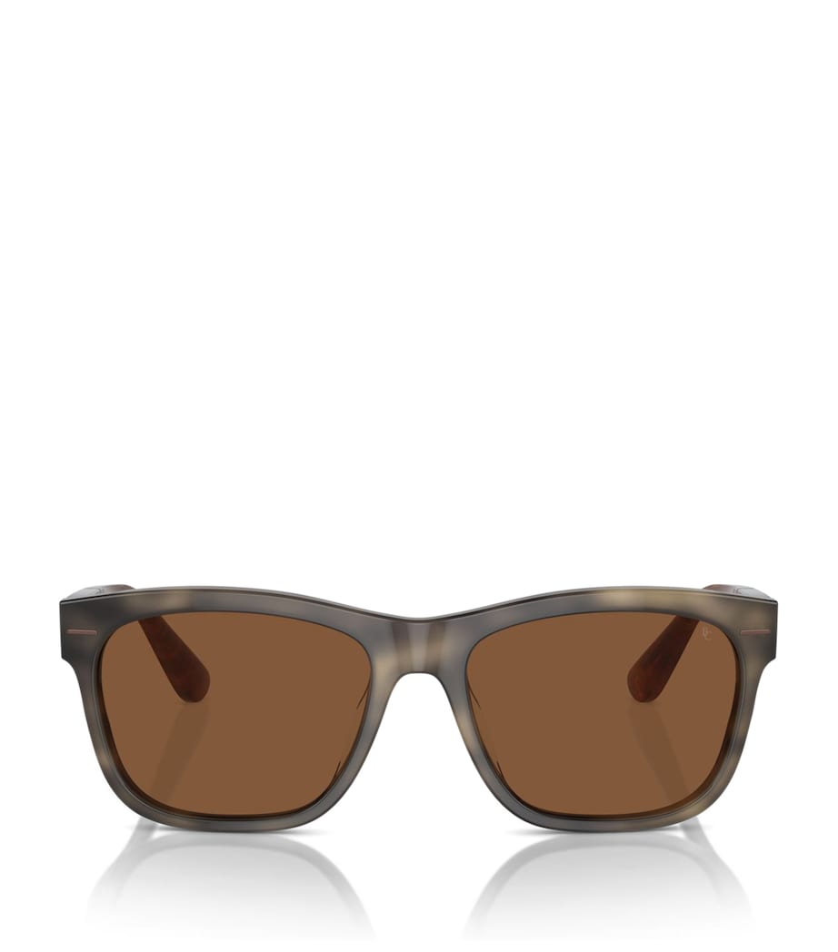 Brunello Cucinelli Brown Titanium Sunglasses