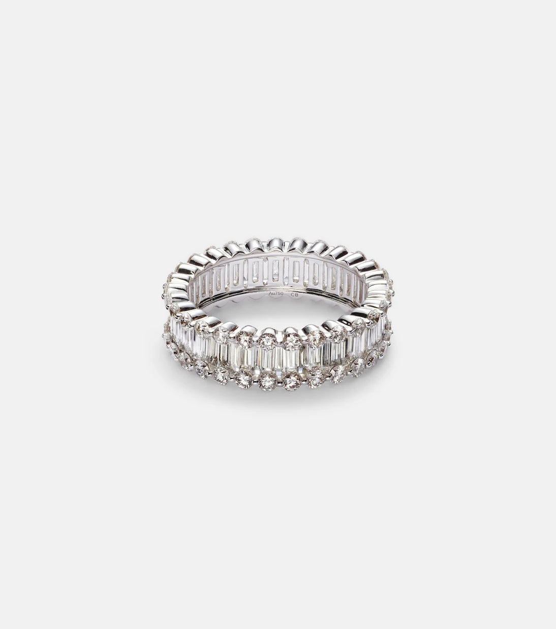 Bucherer Fine Jewellery - 18kt white gold ring with diamonds